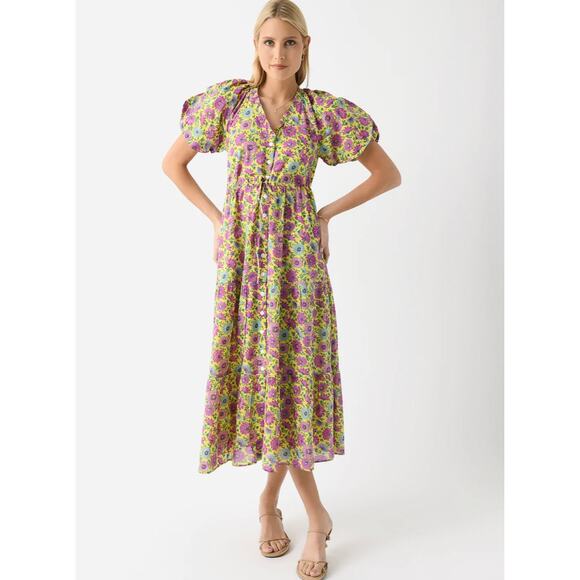 Tuckernuck Dresses & Skirts - TUCKERNUCK Banjanan Poppy Dress Daisy Lemon NWT Size XL